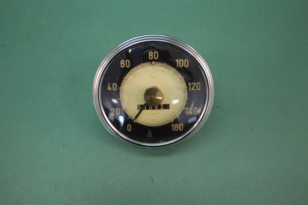 Tacho Tachometer 160km/h mit Wegzähler Goldpunkt Wartburg 313/ 311 - 3131240010