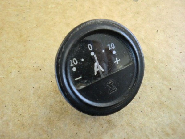Amperemeter schwarzes Gehäuse und Blatt IFA Framo - 105050719