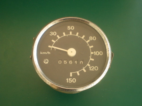 Tachometer 150km/h mit Chromring für den Wartburg 353   - 3530240088-1G