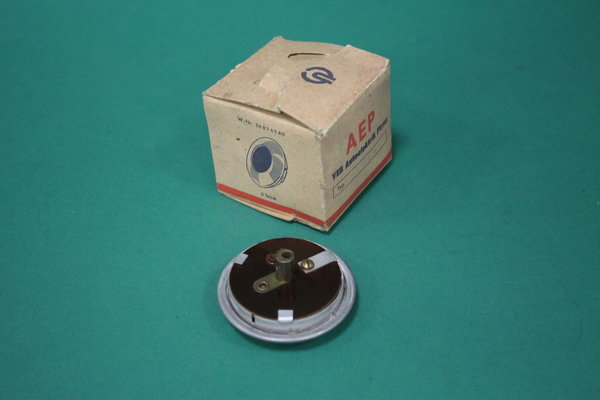 Hupenknopf / Signaldruckknopf SLH in der Lenkradnabe beim IFA F8 / F9 und Framo    -   1050203535