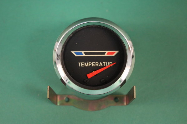 Fernthermometer / Temperaturanzeige rund elektrisch mit Chromring Wartburg 353     -    3530240099-1