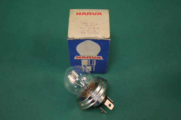 Bilux Glühlampe R2 24V 55/50W für die Scheinwerfer des IFA W50 / ADK usw.     -     1210304545