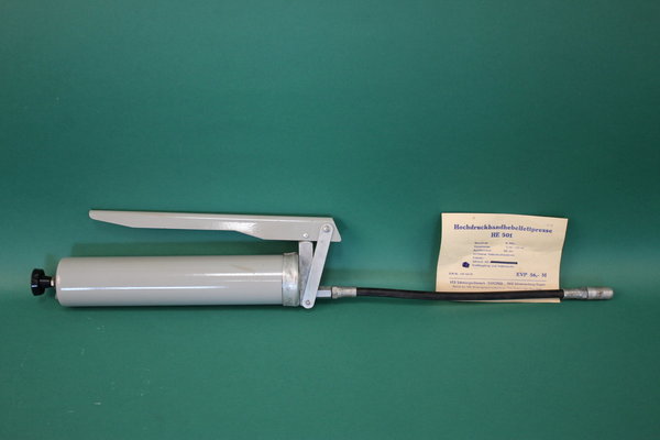 Handhebelfettpresse HE 501 aus DDR Produktion VEB-Saxonia   -   1220803131