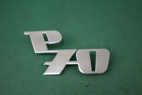 Typenzeichen P70 verchromt für den AWZ P70     -    7808810634
