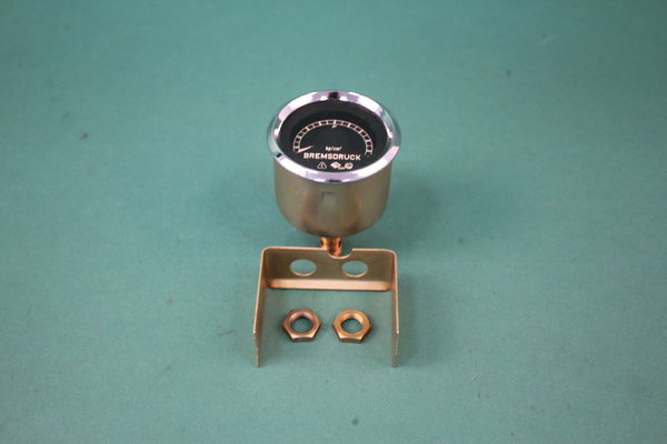 Bremsdruckmanometer / Druckluftmanometer Chromring IFA W50 / ZT300-303-323 / S4000 / H6 - 9134009988