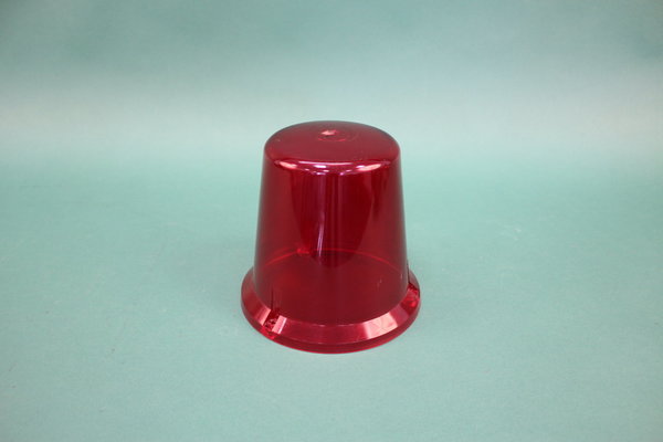 Kappe / Glocke rot für die FER-Ruhla Standartrundumleuchte FER-Nr.:8561.4  -  1220303077