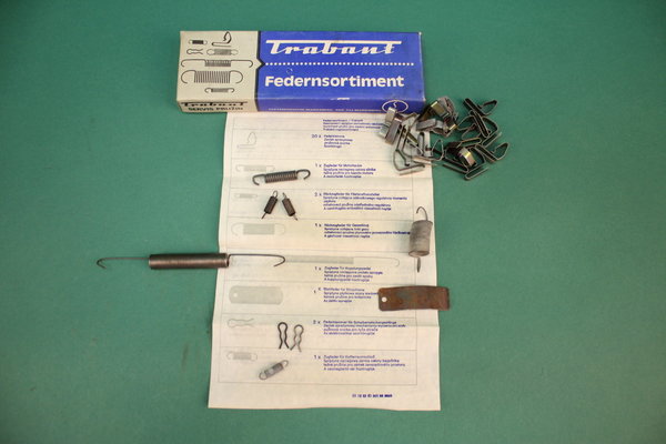 Federsortiment / Federn-Service für den Trabant 601 - 600 - 500