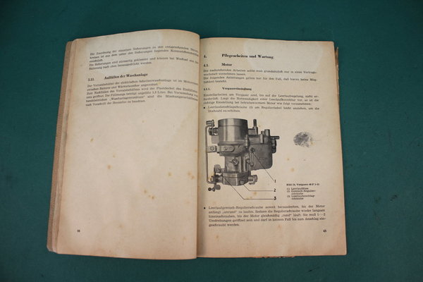 Betriebsanleitung / Bedienungsanleitung / Handbuch Ausgabe 1970 für den Wartburg 353  * 3530807582